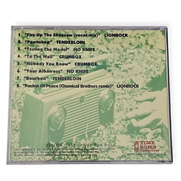 Various – Time Bomb Radio Sampler‎ [1997 Promotional CD] - Picture 2 of 3